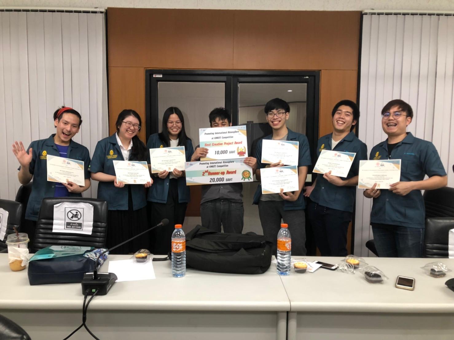 International Atmosphere at KMUTT competition